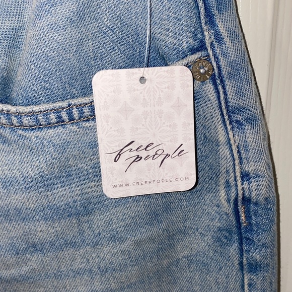 We The Free Light Blue Wide Leg Jeans 26 - Picture 10 of 15